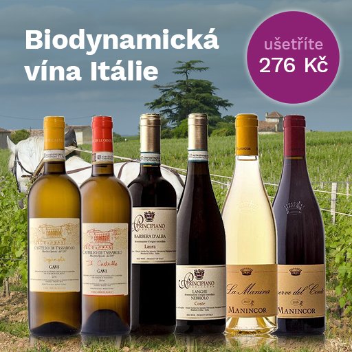 Biodynamická vína Itálie
