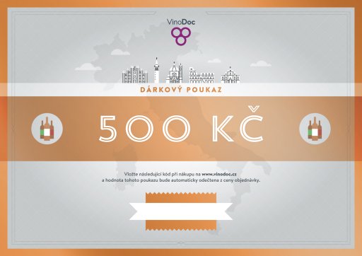 Dárkový poukaz 500 Kč