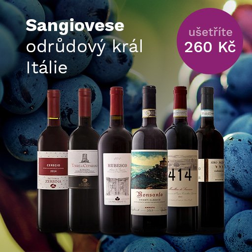 Sangiovese – odrůdový král Itálie