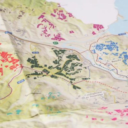 Vinařská mapa Orvieto