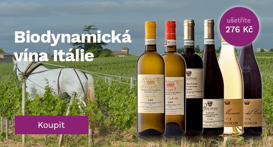 Biodynamická vína Itálie
