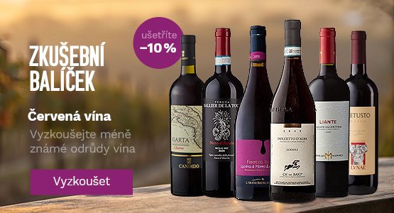 Zkušební balíček - červená vína