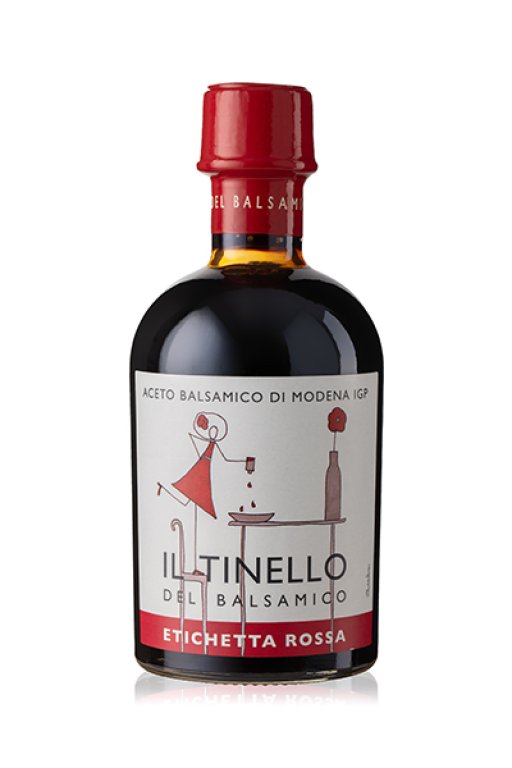 Aceto Balsamico di Modena IGP – Etichetta rossa, Il Tinello, 0,25l