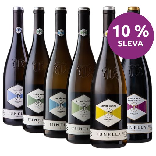 Degustační balíček La Tunella, 6x0,75l