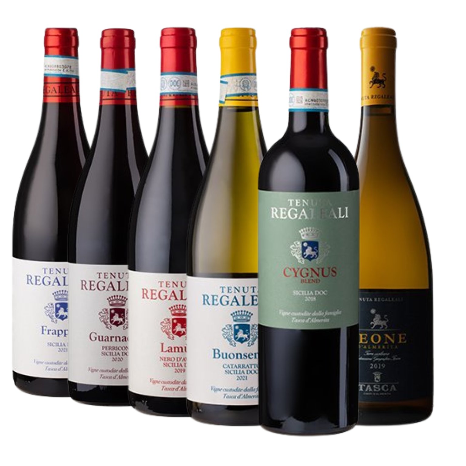 Degustační balíček Tasca d'Almerita, 6×0,75l