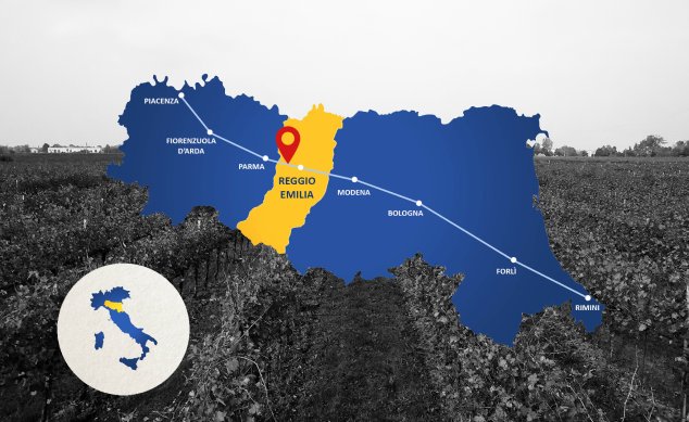 Vína z Emilia Romagna